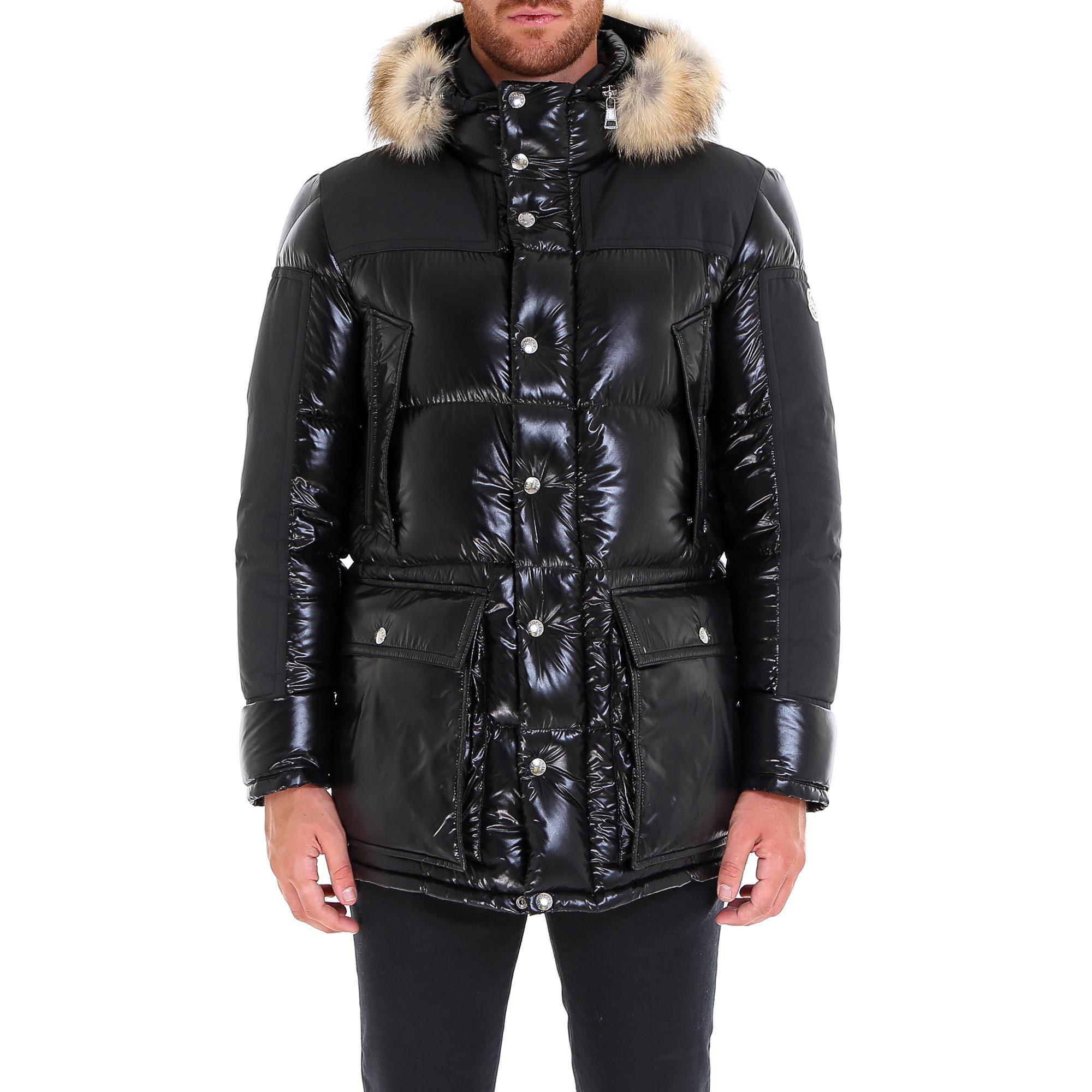 Moncler Synthetic Frey Padded Jacket in Black for Men - Save 25% - Lyst