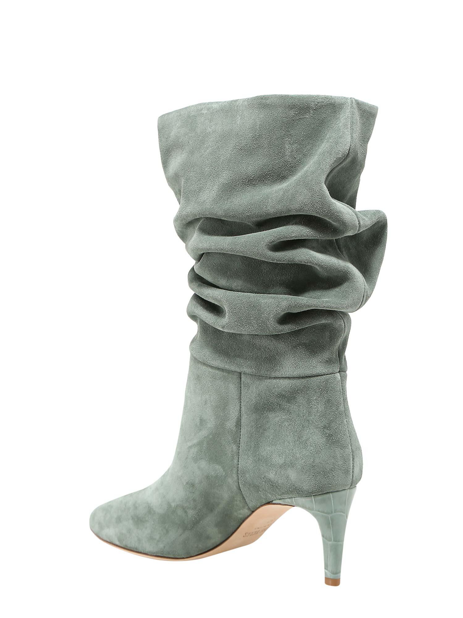green slouch boots
