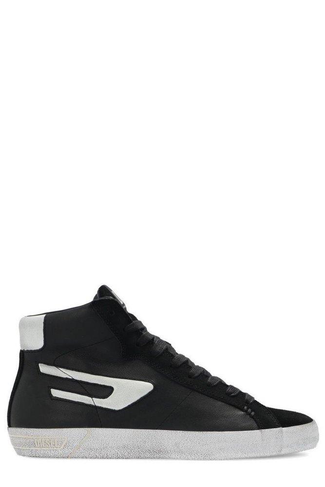 DIESEL S Ukiyo Mid X High-top Sneakers in Black for Men | Lyst