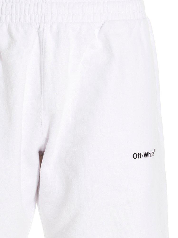 Mens Clothing Shorts Bermuda shorts Off-White c/o Virgil Abloh Cotton caravaggio Bermuda Shorts in White for Men Save 1% 