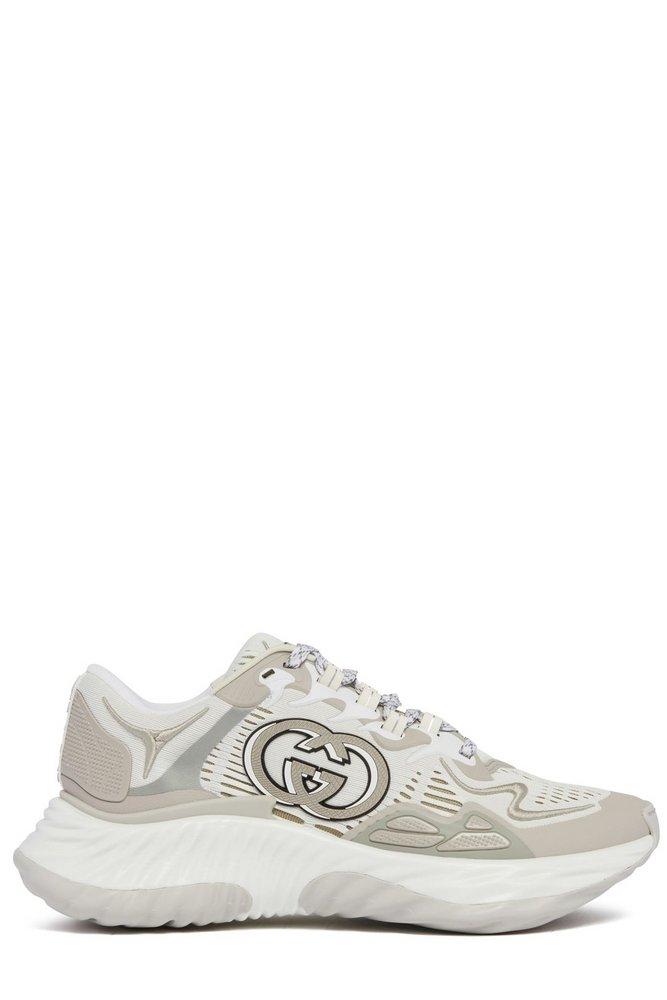 Gucci Ripple Interlocking G Sneakers in White for Men | Lyst