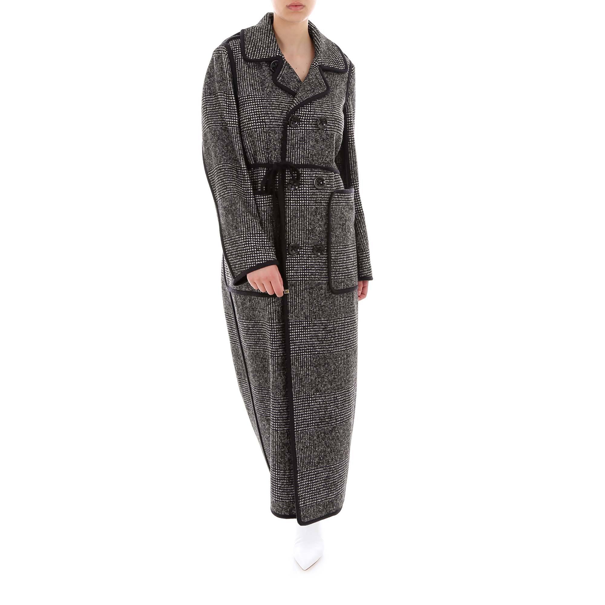 DSquared² Wool Hamilton Coat in Grey (Gray) Lyst