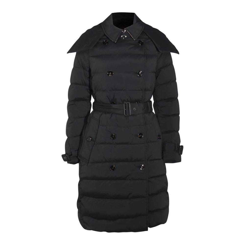 Long Belted Puffer Coats for Women Up to 62 off Lyst Canada