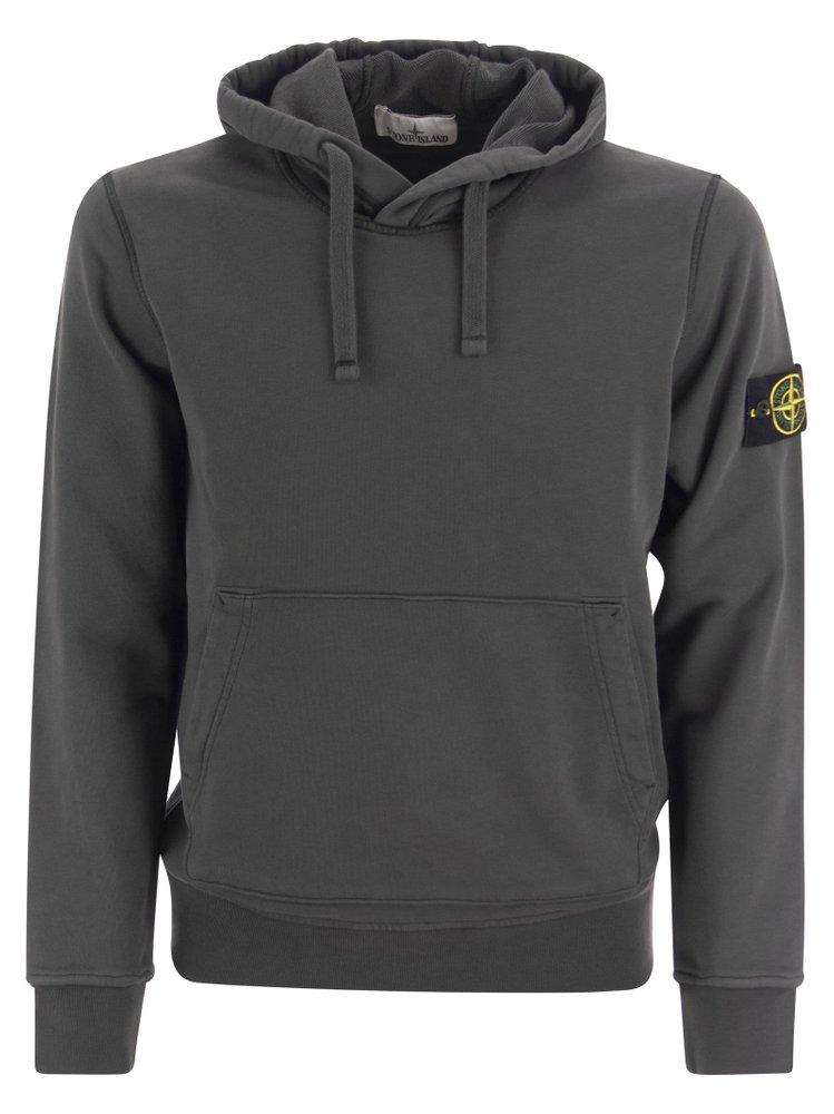 Stone island 2024 hooded jumper