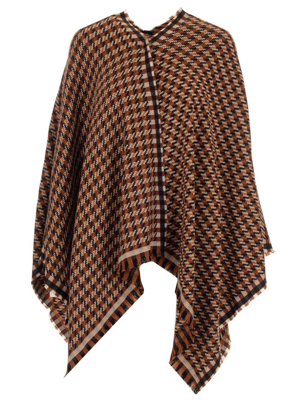 fendi poncho logo