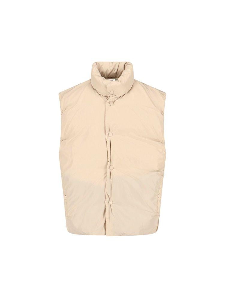 Magliano High Neck Padded Jacket in Natural for Men | Lyst