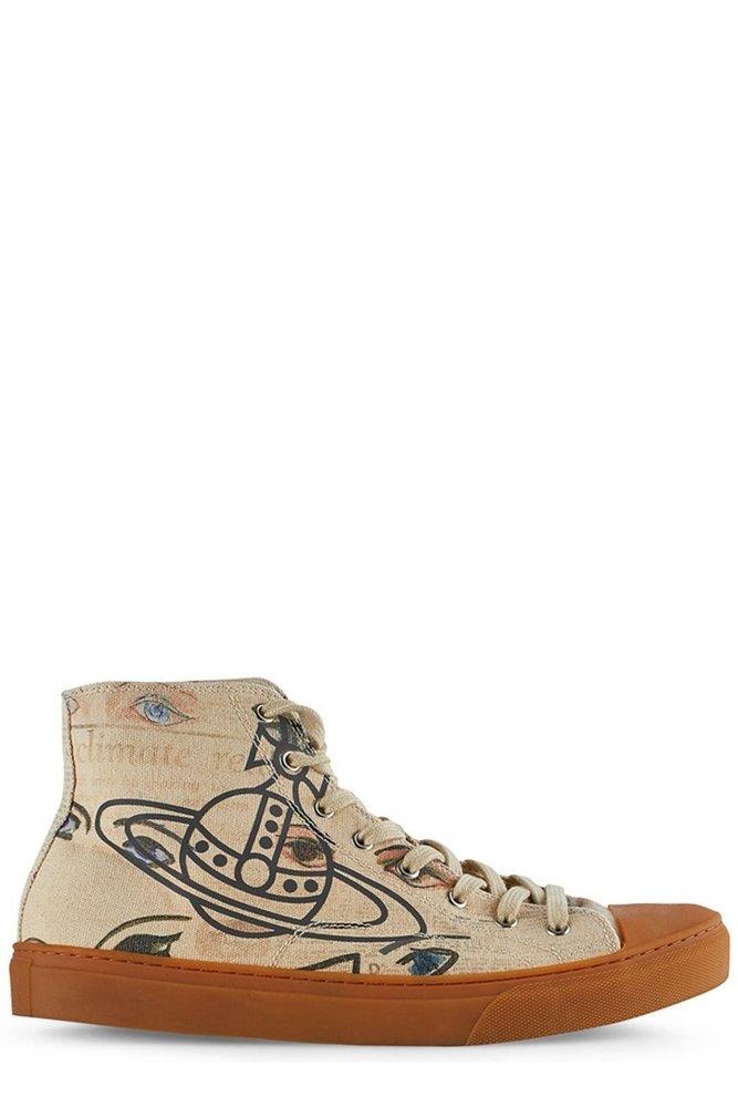 Vivienne Westwood Plimsoll High Top Sneakers for Men - Up to