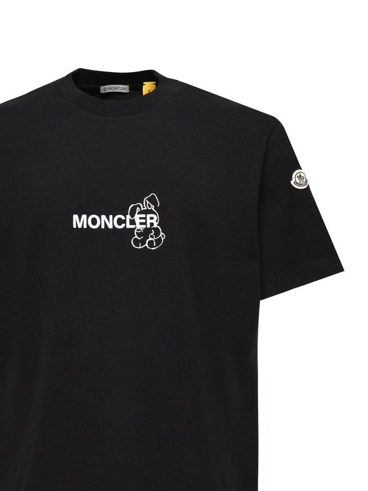 MONCLER モンクレール FRGMT Cartoon ロゴ入り Tシャツ レアアイテム！【Moncler x FRGMT】コラボ 漫画ロゴ Tシャツ