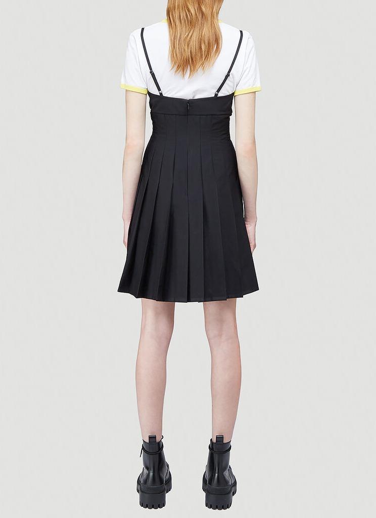 Marc Jacobs Heaven By Pleated Dress in Black | Lyst Australia