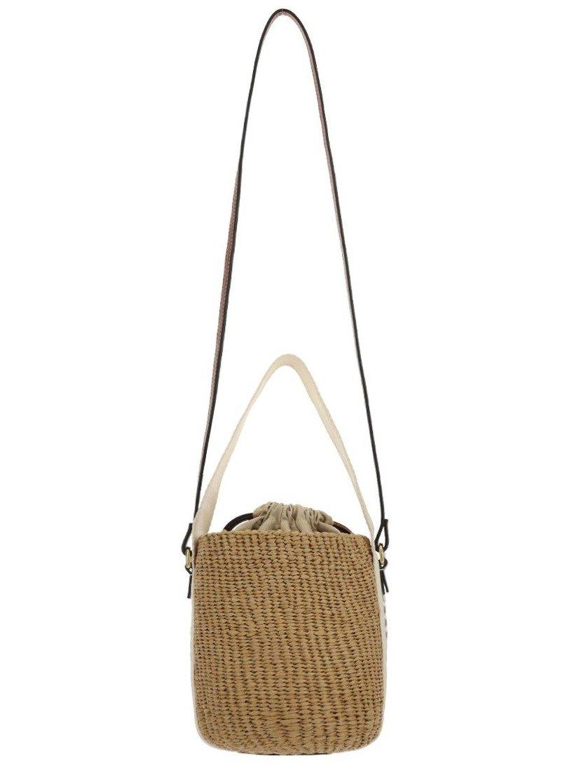 Chloé Small Woody Bucket Bag in Natural | Lyst