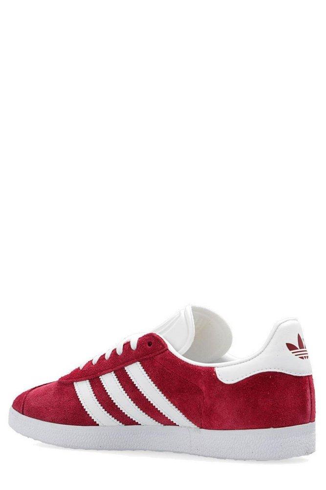 adidas Originals Gazelle Lace-up Sneakers in Red | Lyst
