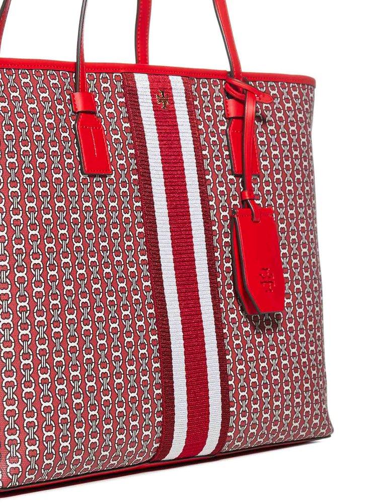 Tory burch gemini link tote red cheap
