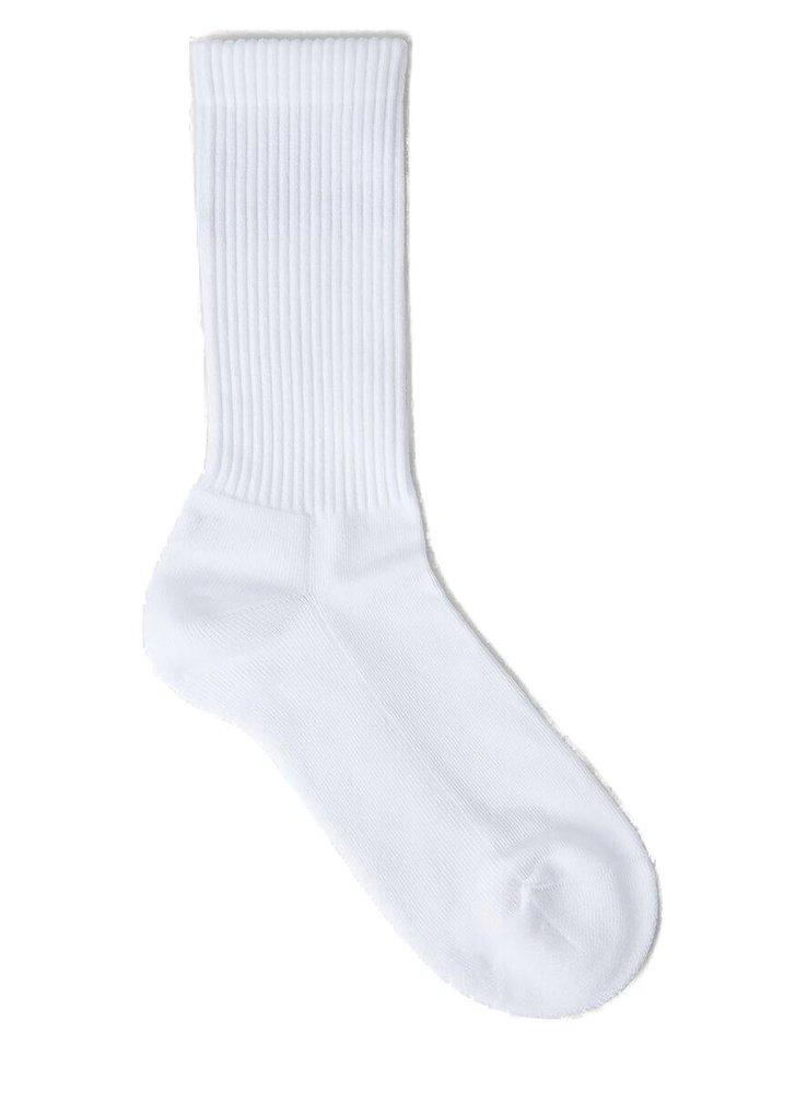 Balenciaga Sports Icon Ribbed Socks in White for Men | Lyst