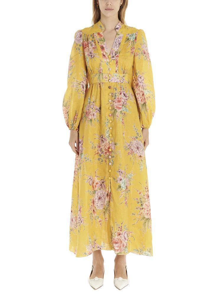 Zimmermann Zinnia Floral-print Linen 