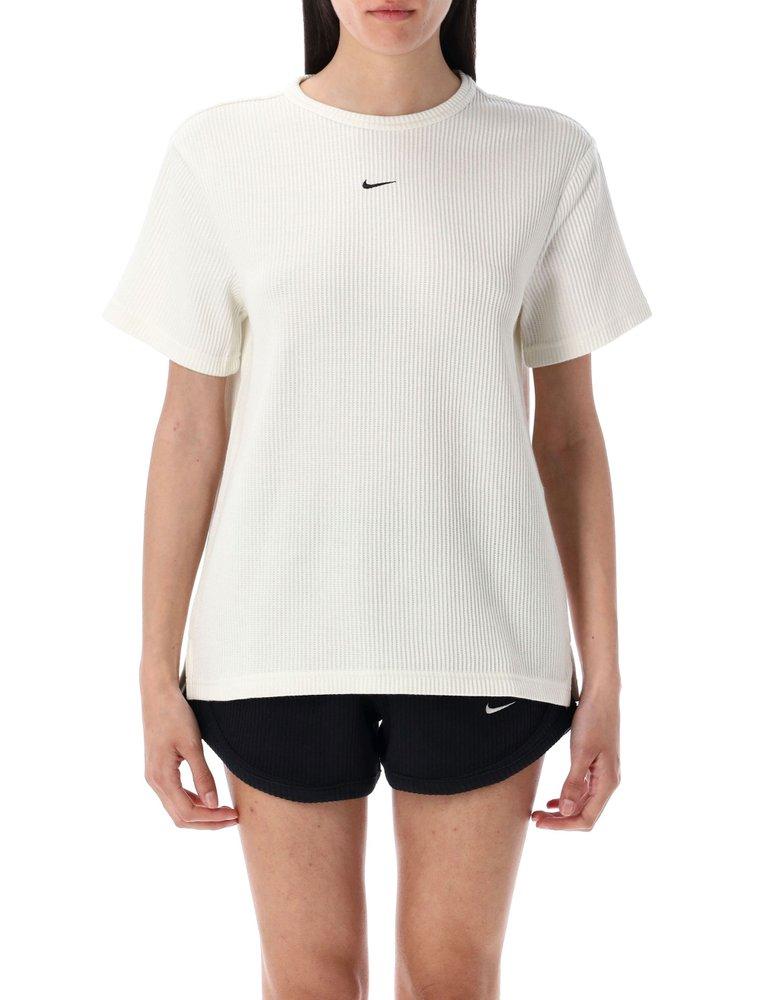 Nike Sportswear Chill Waffle Loose Short-Sleeved Top in