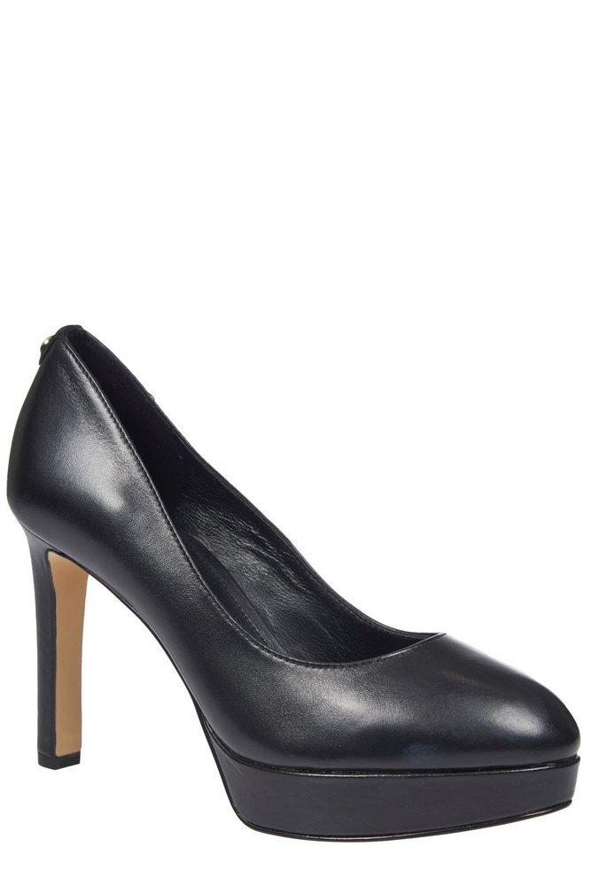 MICHAEL Michael Kors Chantal Platform Pumps in Black Lyst UK