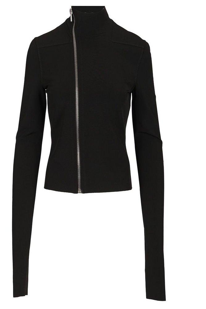 Rick Owens Gary Zipped Jacket in Black | Lyst