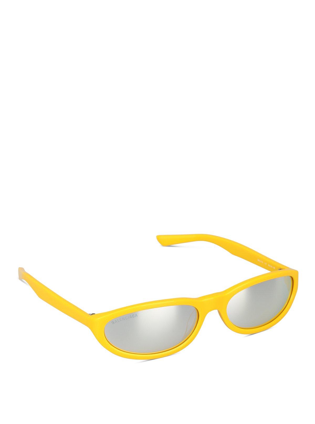 balenciaga neo round sunglasses