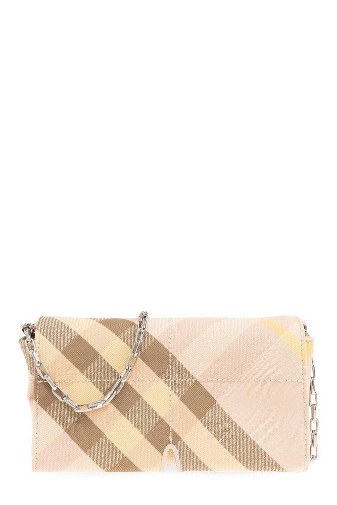 ショルダーバッグ・ポシェット BURBERRY Sand Snip Mini Chain Wallet Bag Burberry Snip Mini Chain Bag | Saks Fifth Avenue