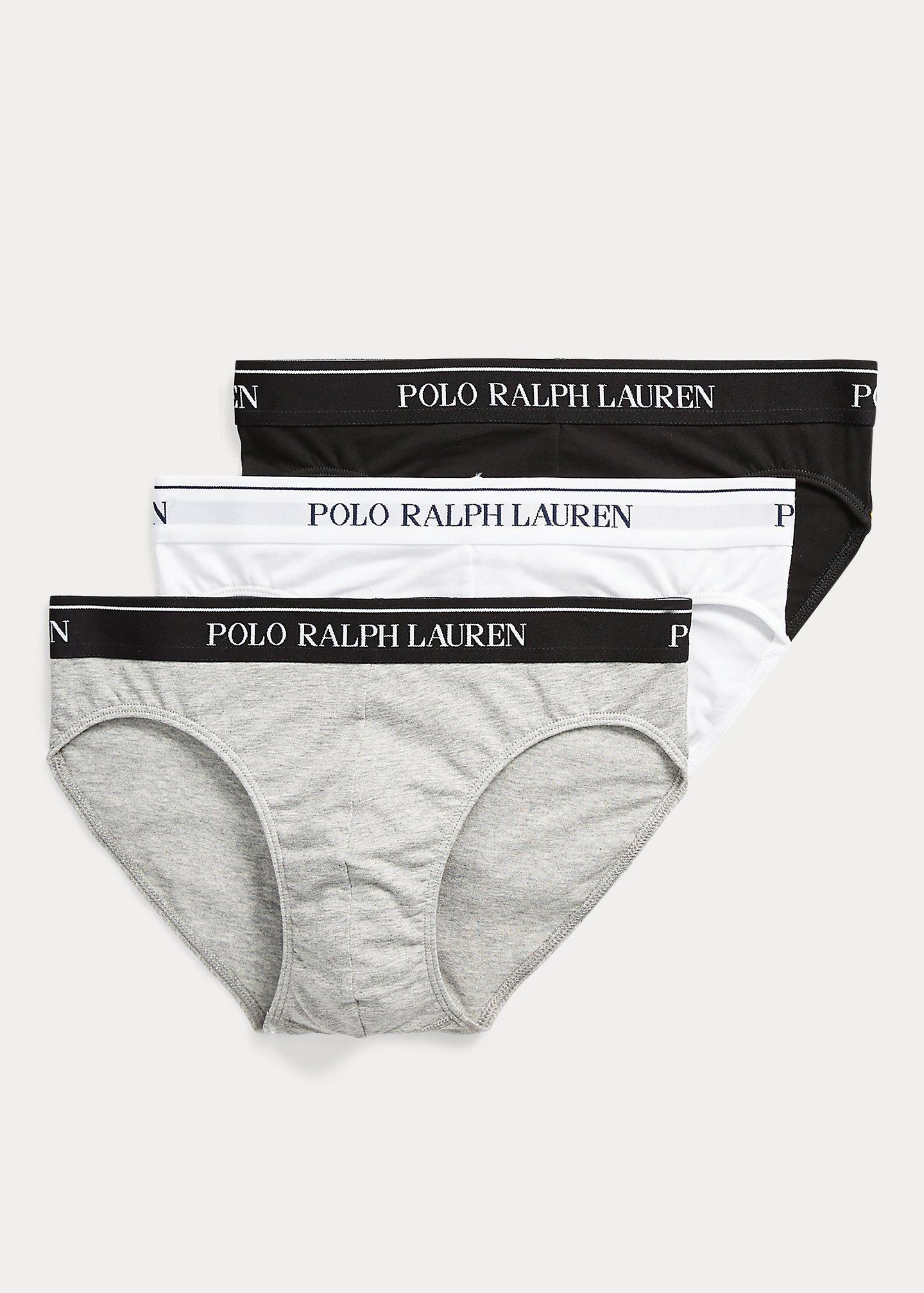 Polo Ralph Lauren 3-Pack Low Rise Brief White at