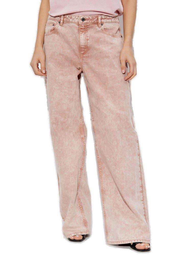 【送料&関税込】Michael Kors Garment-dyed Wide Leg Jeans Garment-Dyed Wide Leg Jean | Michael Kors [US]