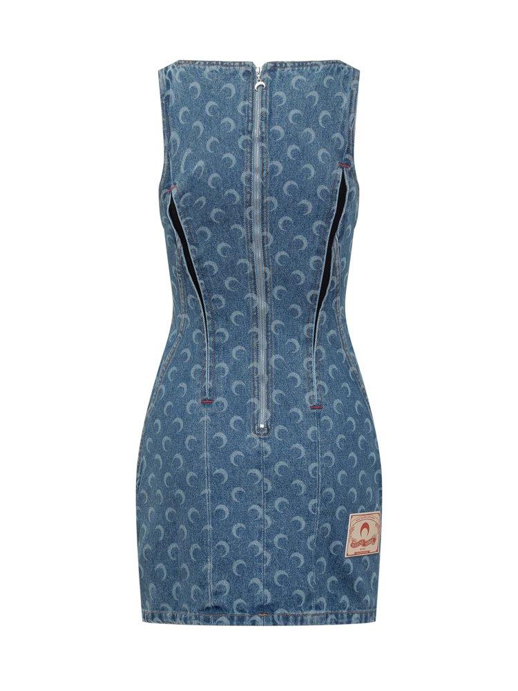 Marine Serre Denim Dresses for Women | Lyst