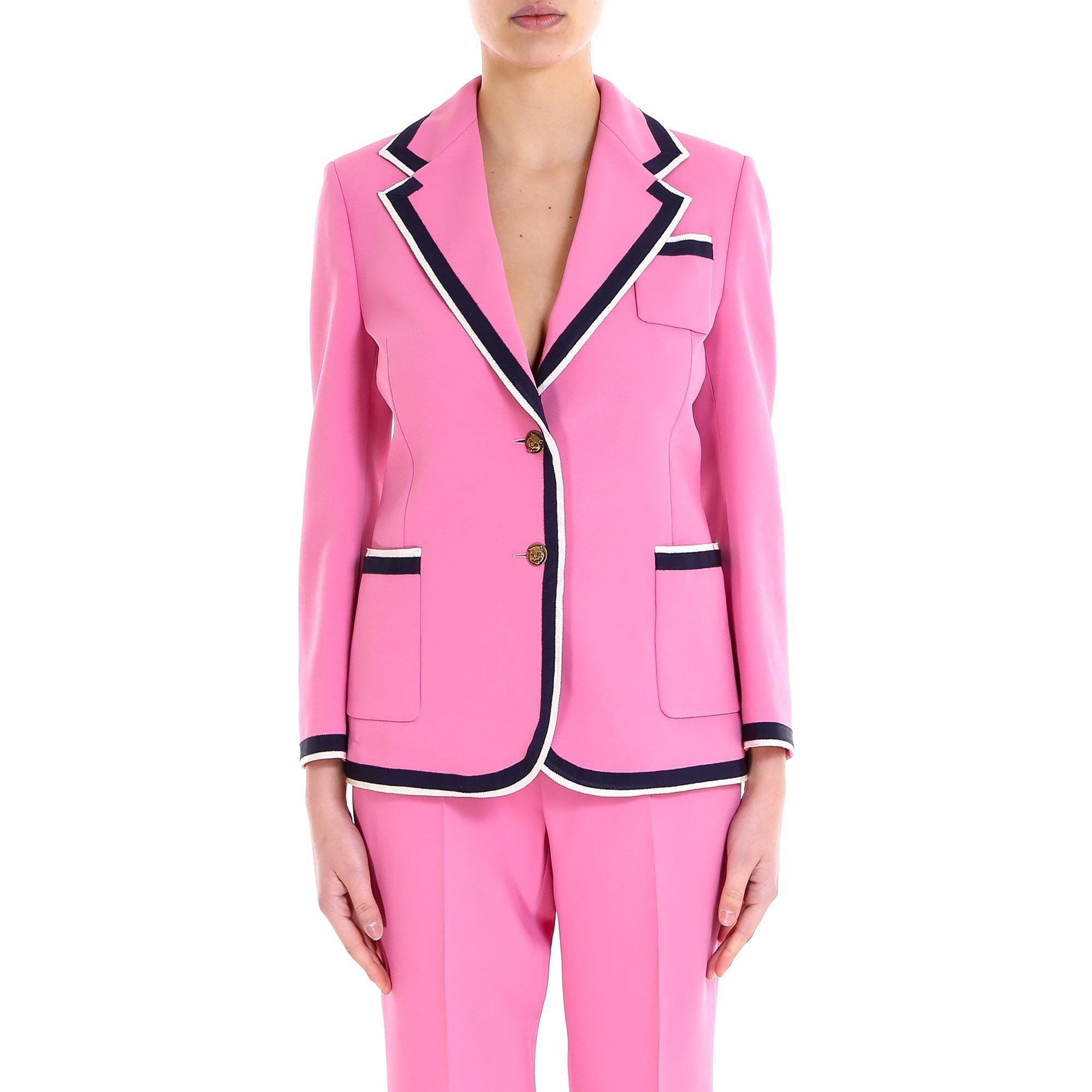 pink gucci blazer