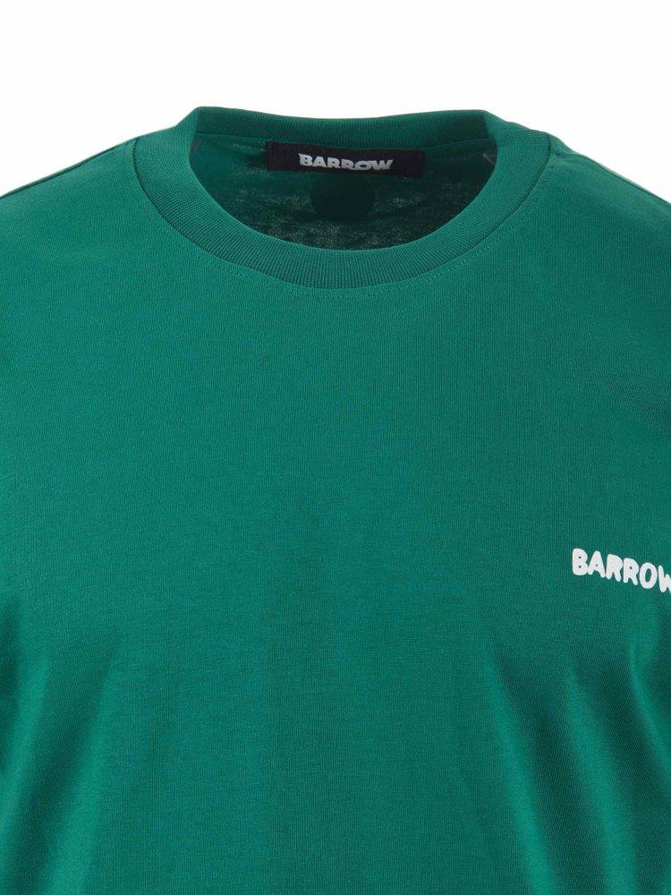 BARROW Men T-shirt Green S5BWUATH150 BW030 Barrow T-Shirts