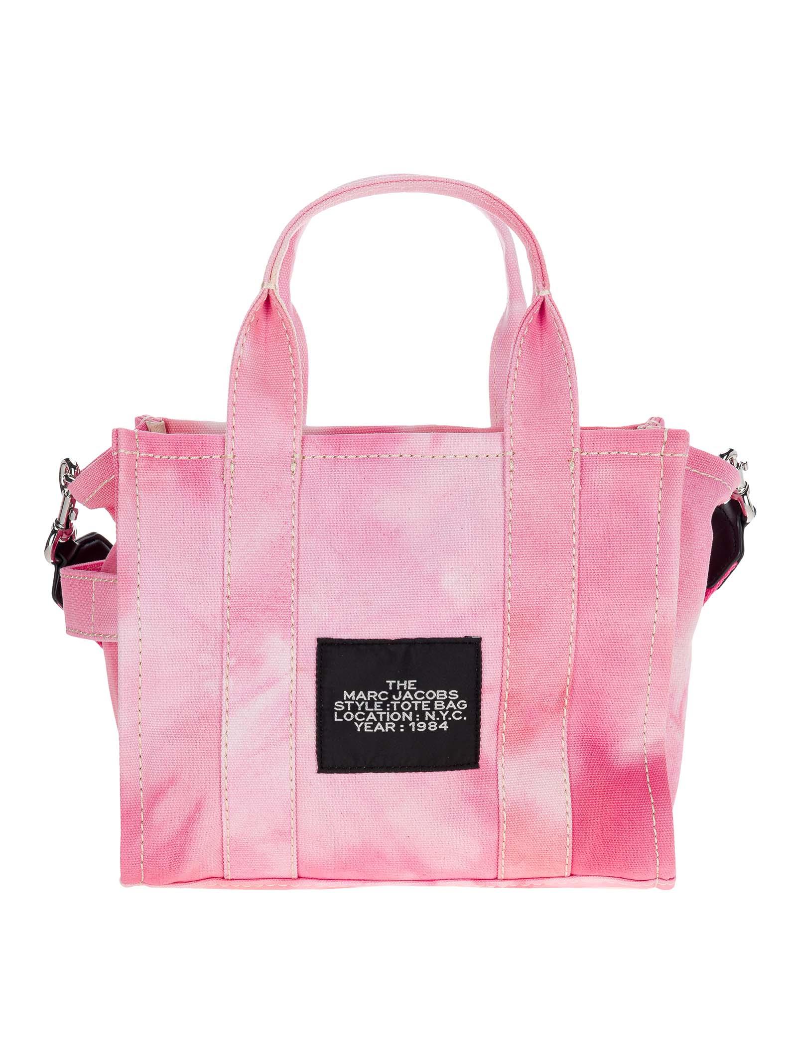 Marc Jacobs Cotton The Tie Dye Mini Tote Bag in Pink | Lyst