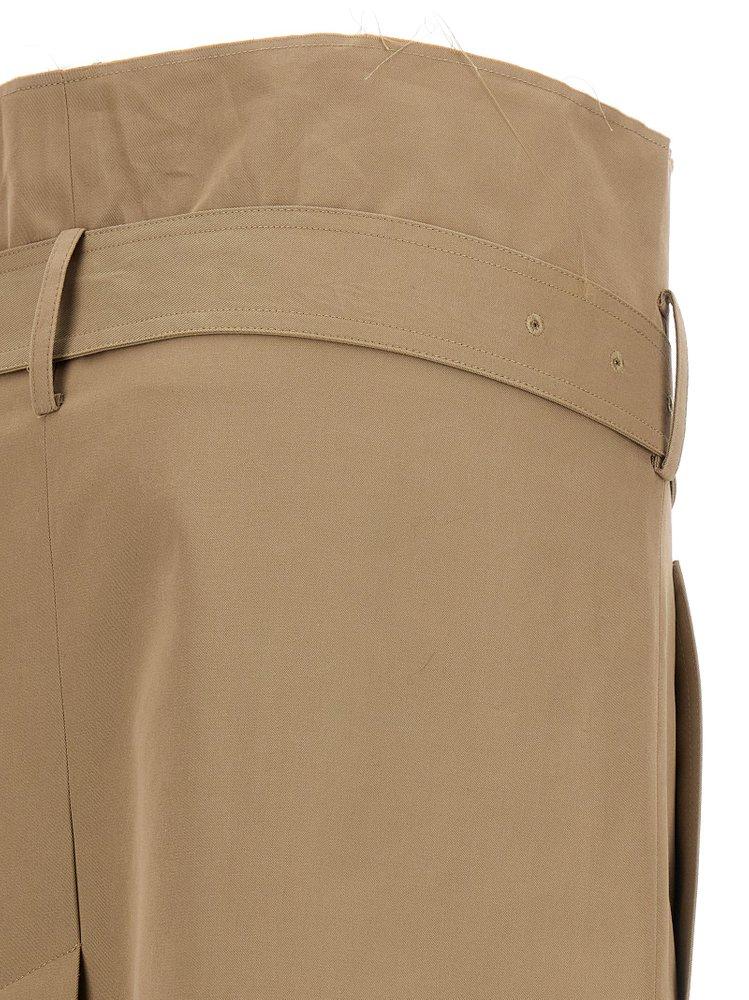 Vetements 'Deconstructed Trenchcoat' Skirt in Natural | Lyst