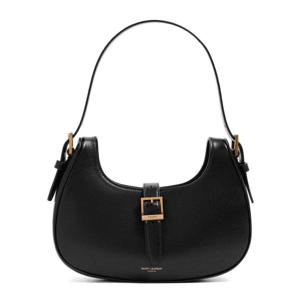 Saint Laurent Le Fermoir Hobo Bag in Black Lyst