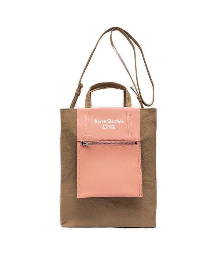 ☆【Acne Studios】☆Baker Out Mini Tote Bag Brown Pin.k☆ ACNE STUDIOS Baker Out Women's Tote Bag Brown x Pink NEW | eBay