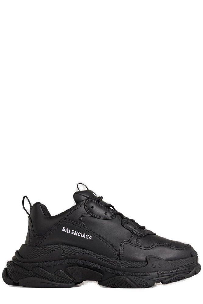 Bemærk springvand alkove Balenciaga Triple S Lace-up Sneakers in Black for Men | Lyst