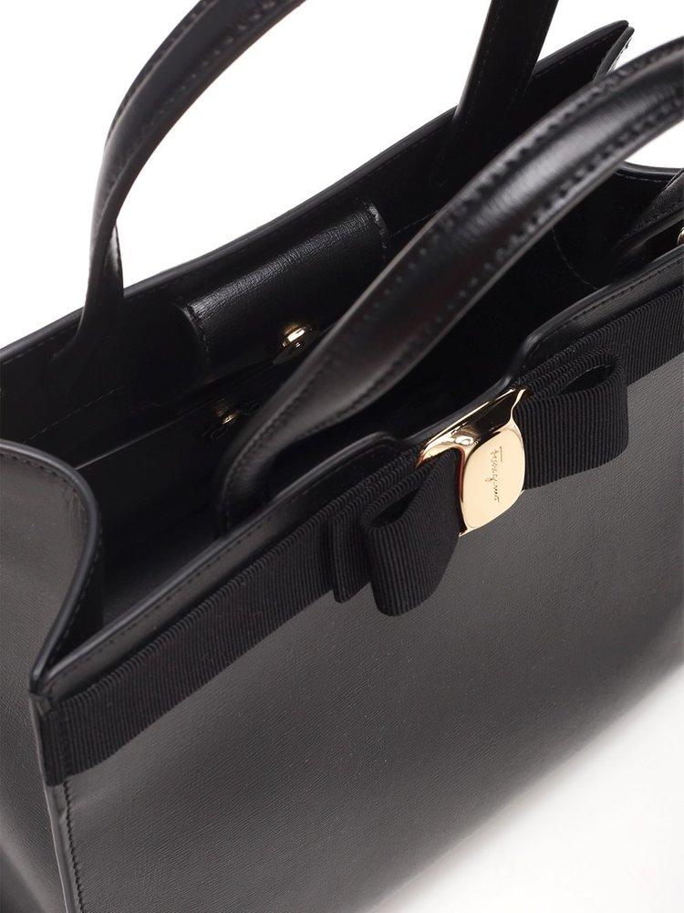 ☆FERRAGAMO☆ VARA BOW Top Handle 2wayバッグ NERO♪ Ferragamo Vara Bow Top Handle Bag, Black | Costco