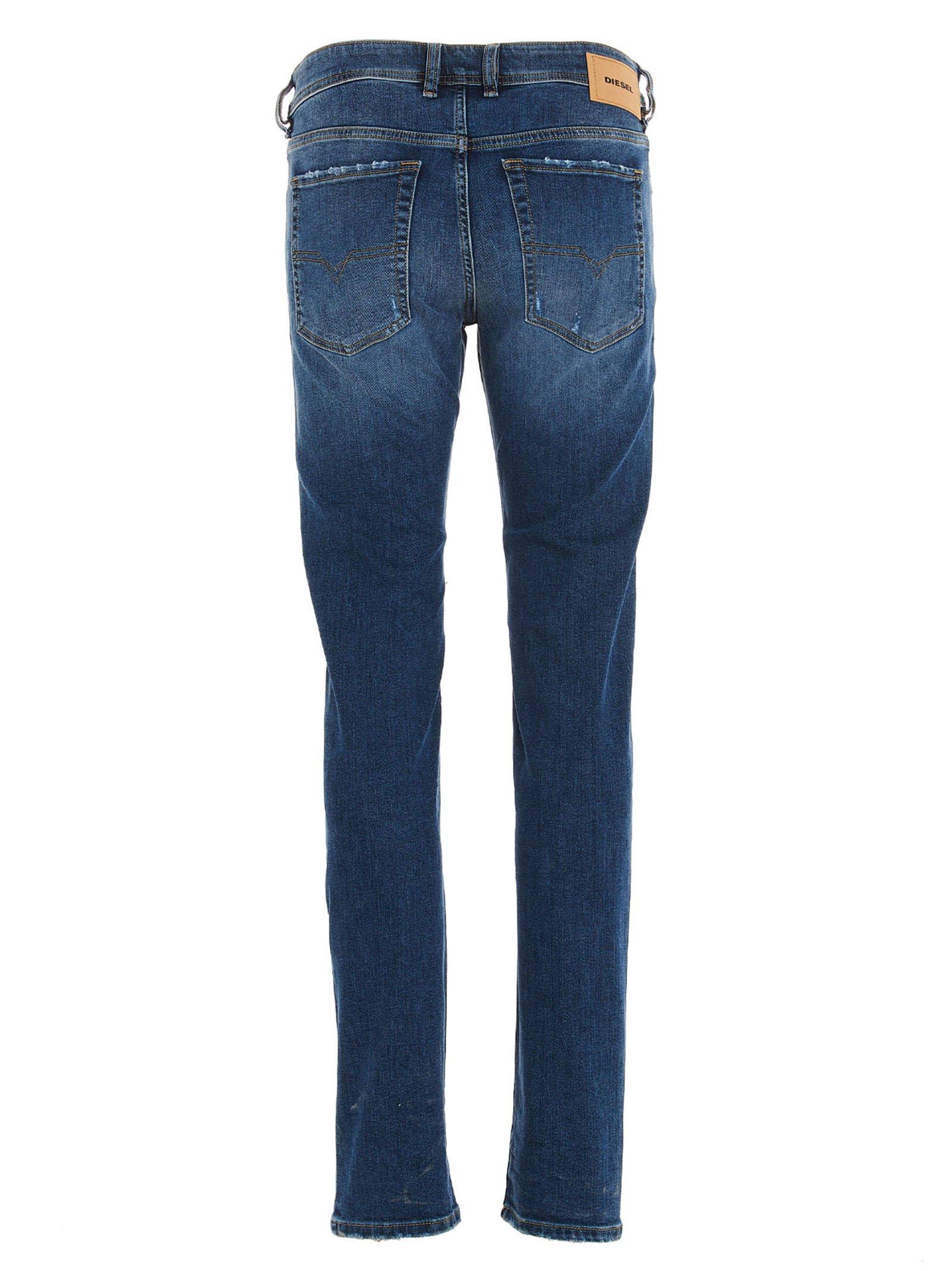 DIESEL Denim Skinny Jeans in Blue for Men - Save 47% | Lyst UK