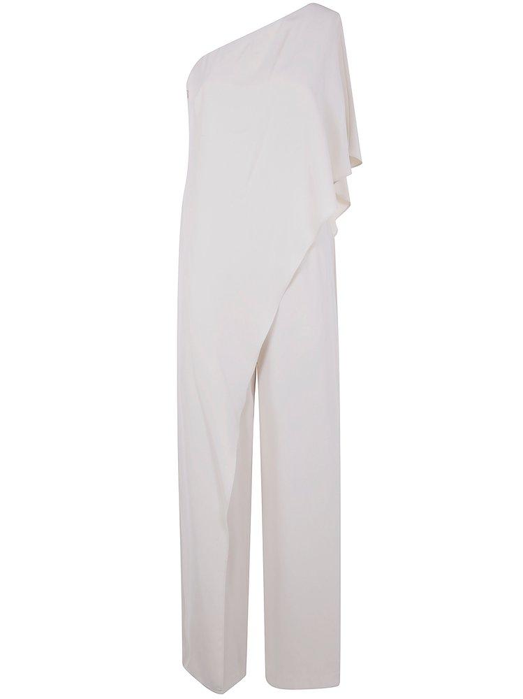Designer White One Shoulder Jumpsuits for Women - Up to 70