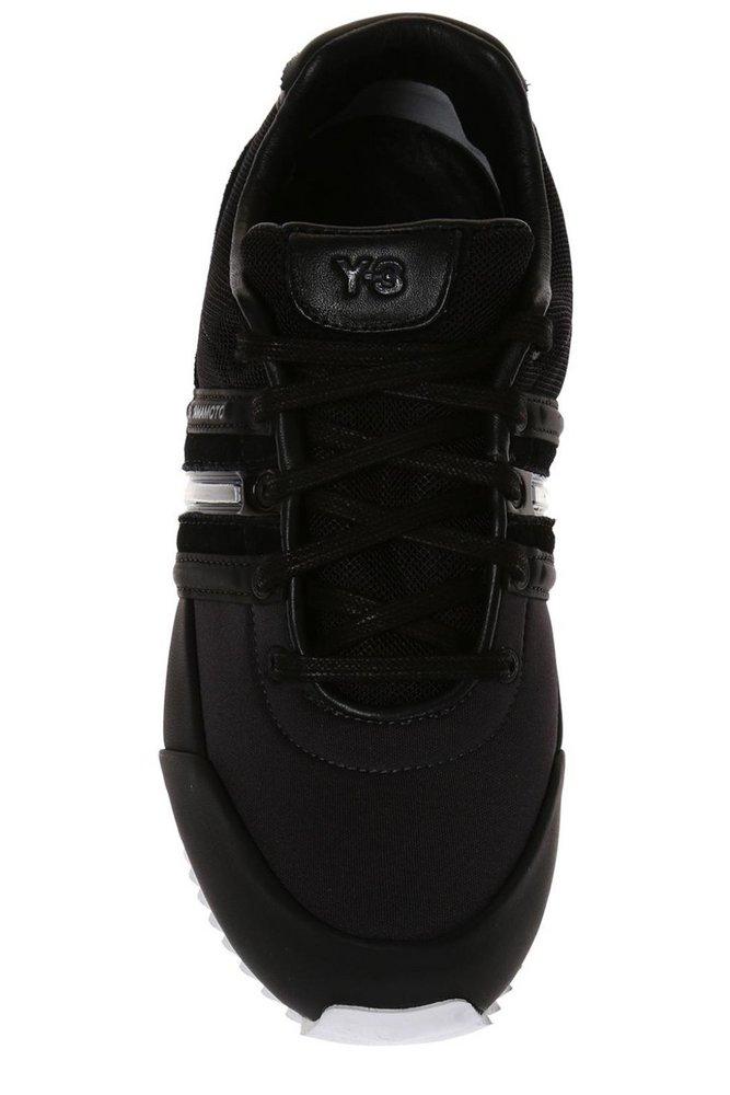 Y-3 Yohji Yamamoto X Adidas Lace-up Sneakers in Black for Men | Lyst