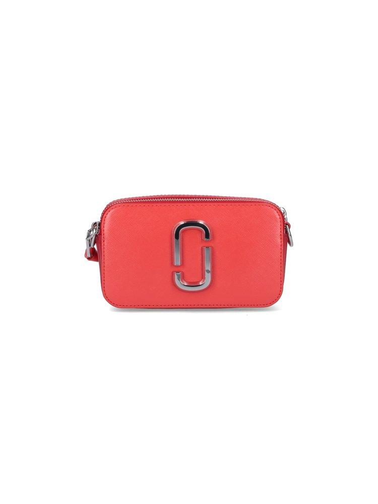 Buy the Marc Jacobs Red Orange Leather Crossbody Bag