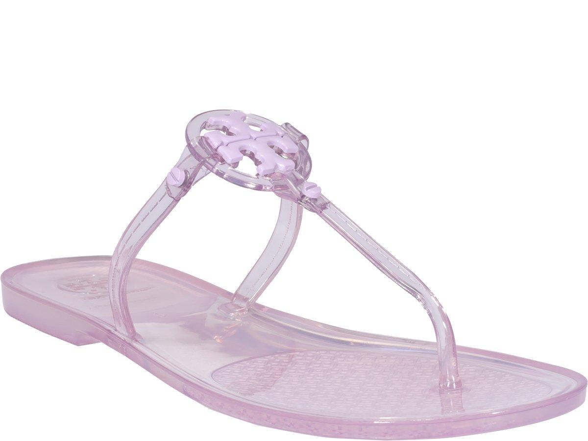 Tory Burch Mini Miller Jelly Sandals in Purple | Lyst