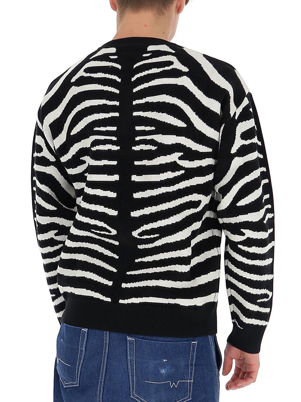 burberry zebra sweater
