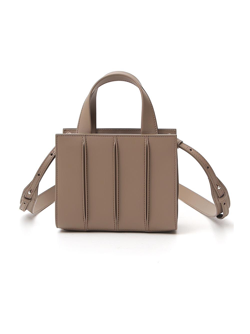 Max Mara Leather Small Whitney Bag in Beige (Natural) | Lyst