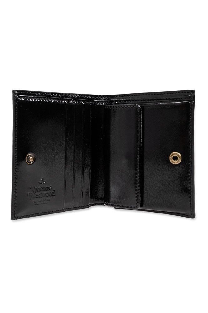 ☆人気☆【Vivienne Westwood】☆Small Logo Wallet Black☆ Vivienne Westwood Small Frame Wallet Black | eBay