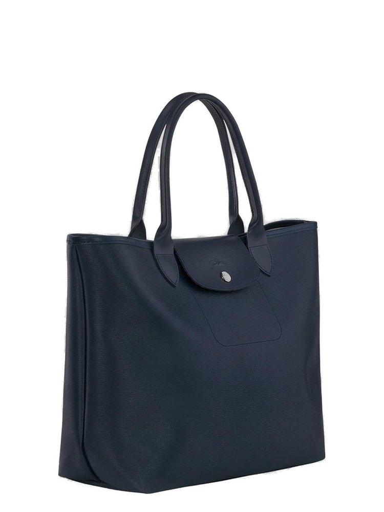 Longchamp Le Pliage City Tote Bag in Blue | Lyst