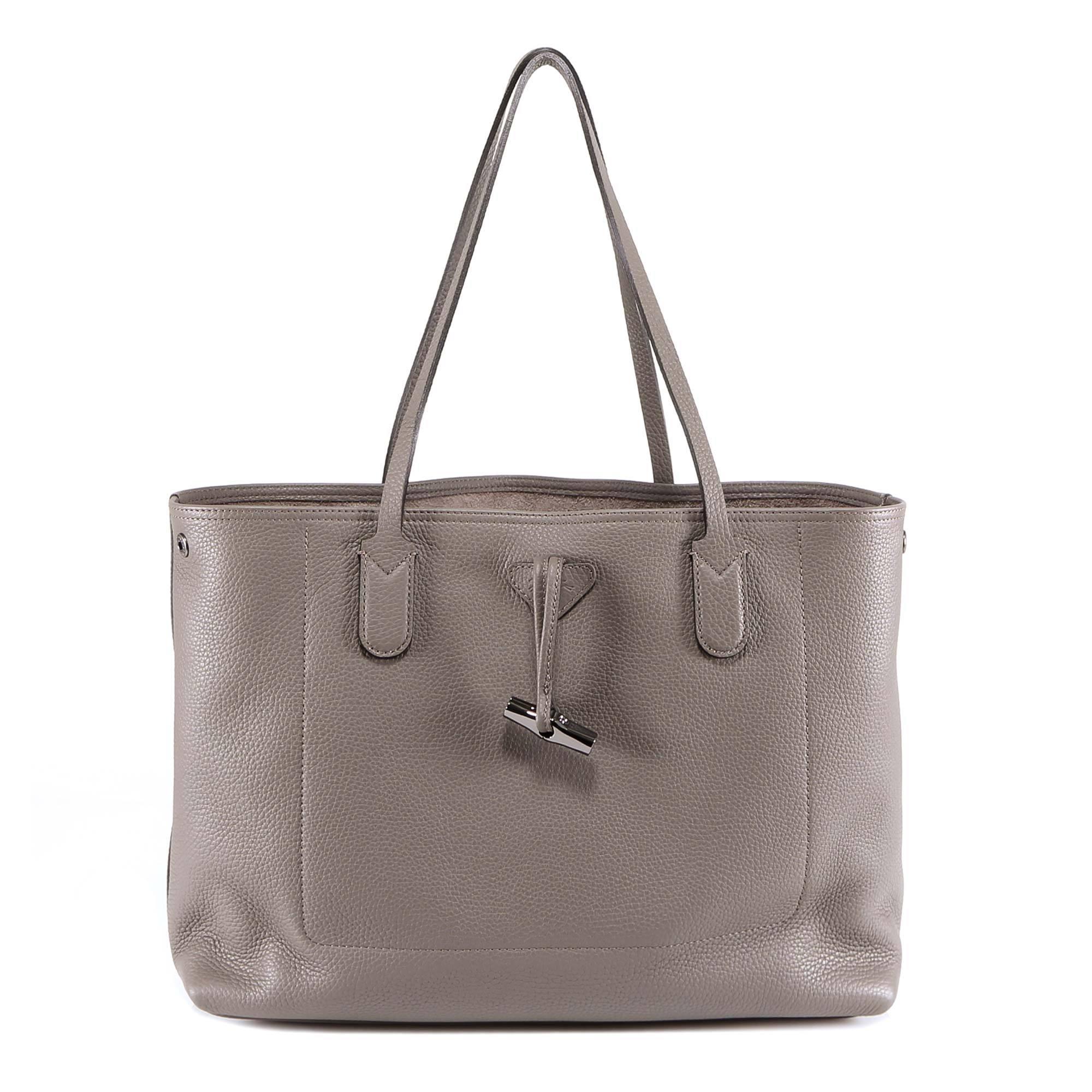 Longchamp Classic Shoulder Bag in Gray Lyst