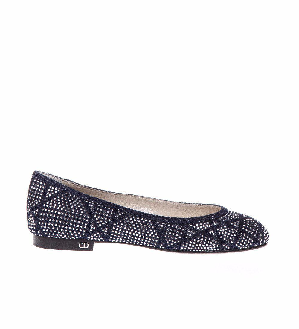 dior flat ballerina