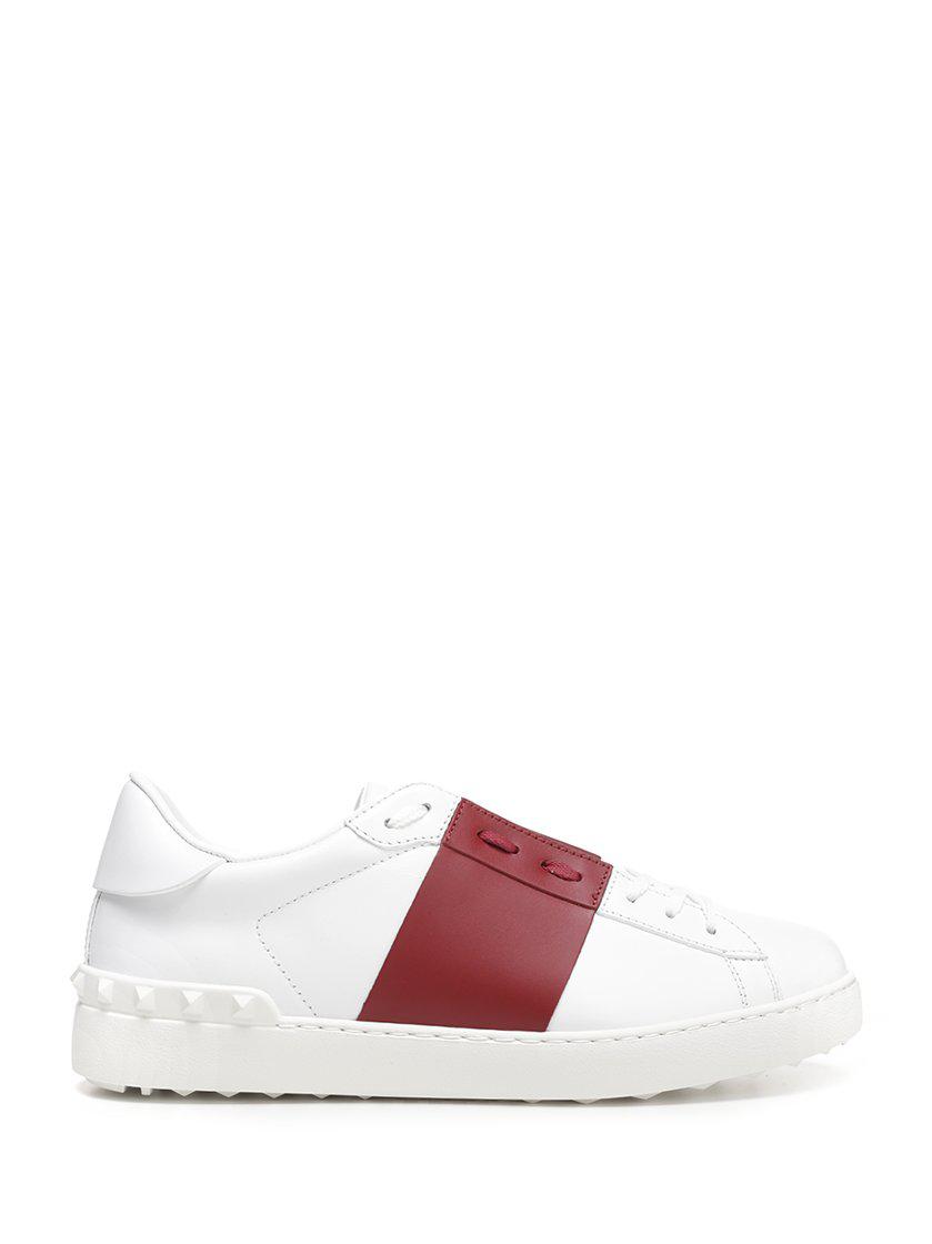 valentino open sneaker red