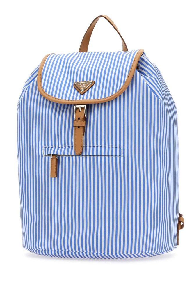 Prada Backpacks in Blue for Men | Lyst