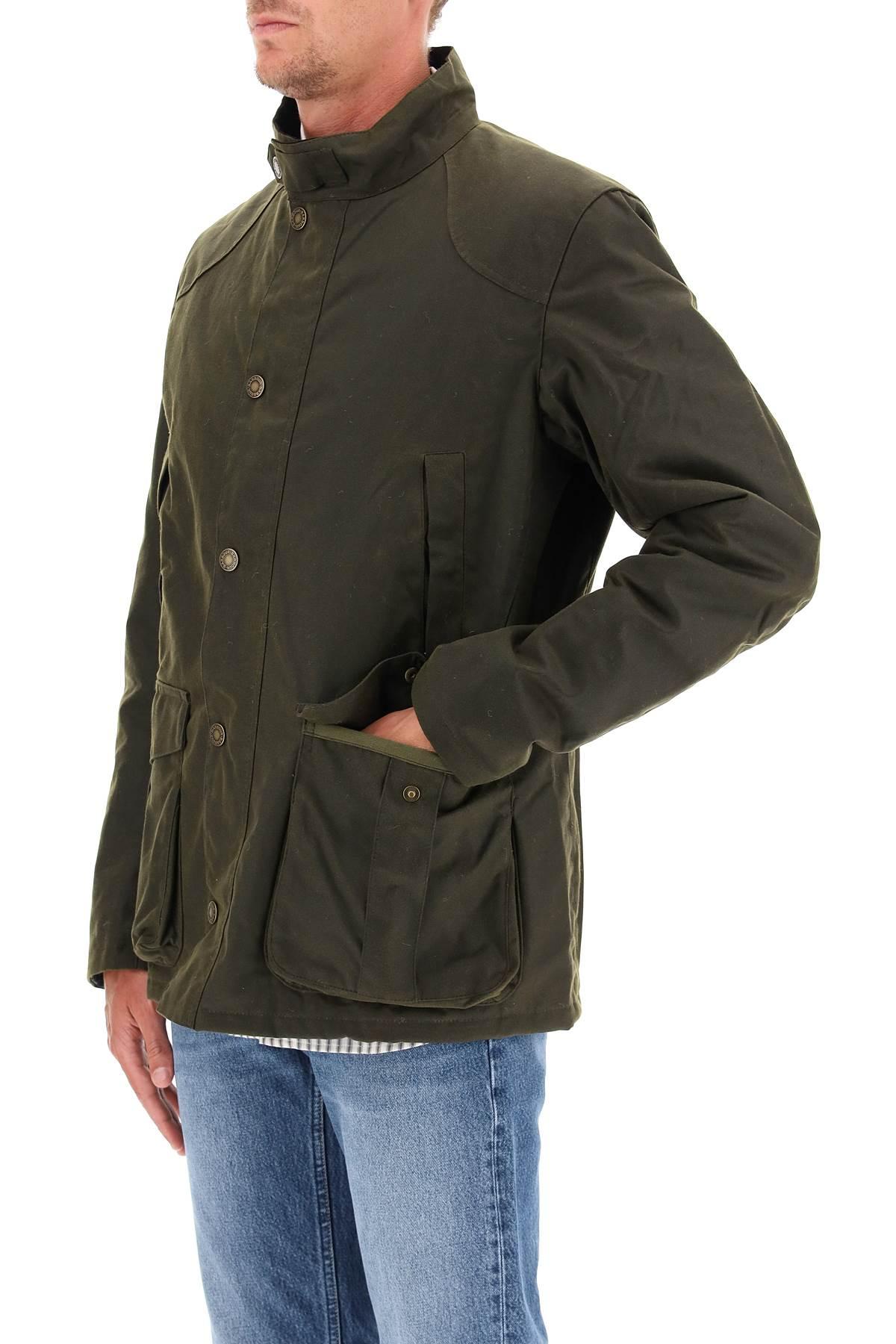 Barbour Leeward Jacket In Waxed Cotton in Green for Men - Save 46% | Lyst