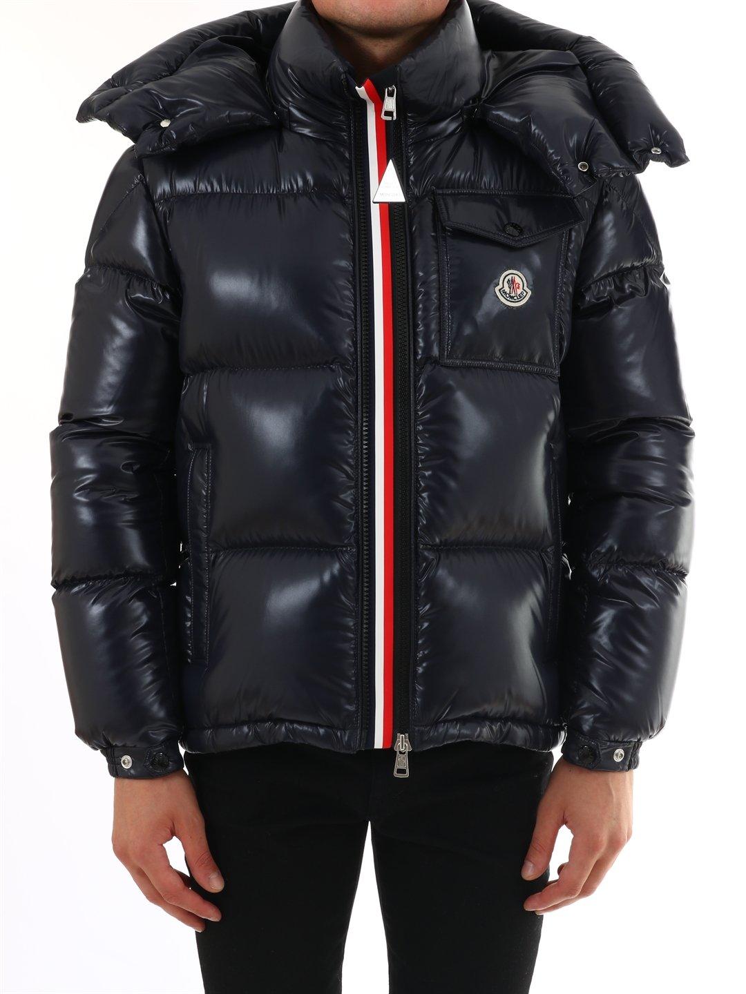 Moncler Synthetic Montbeliard Puffer Jacket in Blue for Men - Lyst
