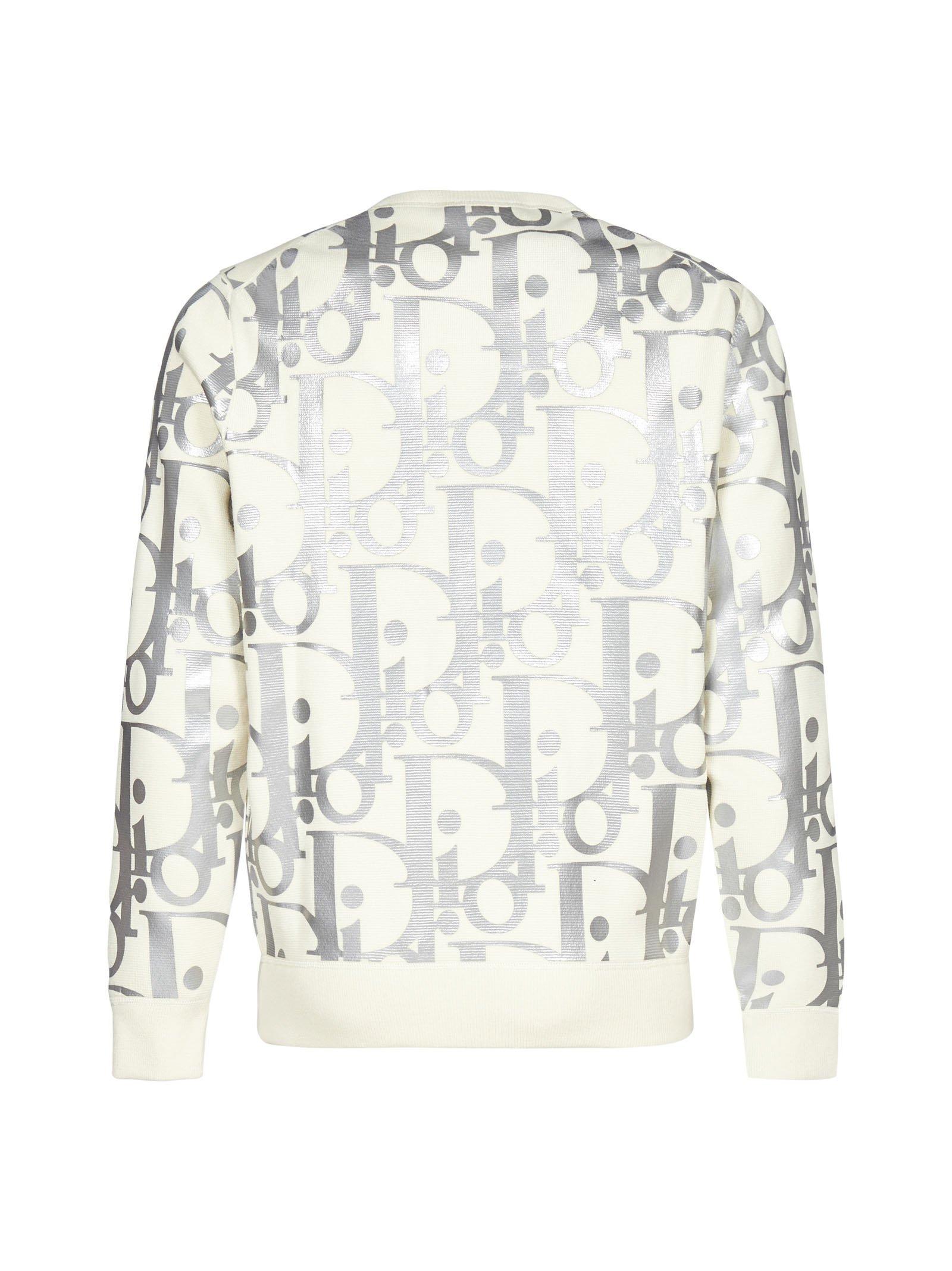 Dior Wool Oversized Reflective Oblique 